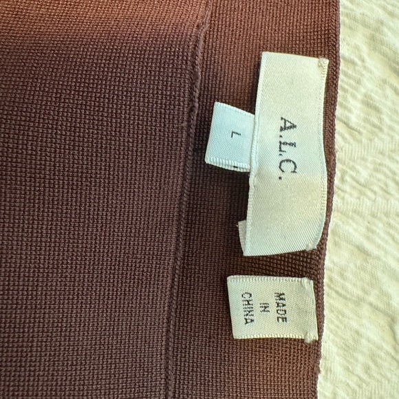 ALC Brown Crop Top - Picture 2 of 2